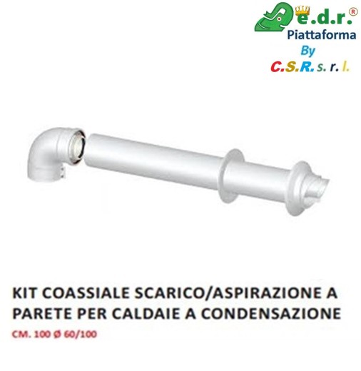 Kit1 Kit Coassiale M/F D. 60/100
Compatibilità: Ariston-Berettariello–
Vaillant-Atlanticthermital