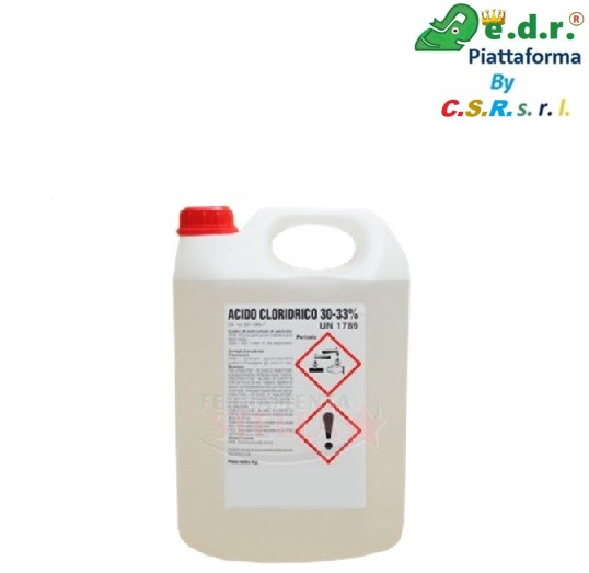 Acido Muriatico Cartone 5Lt.