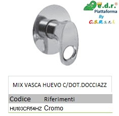Mix Vasca Huevo C/Dot.Doccia