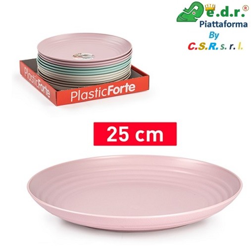 PF 14068 000 26579 - EDRCSR - EDRCSR - PF-14068 - Piatto CLASSIC 25 CM  - Plastic Forte