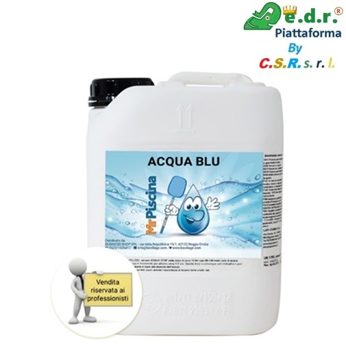 Ossigeno Attivo Liquido Acqua Blu Sanificante E Sequestrante Kg. 6 Zz
