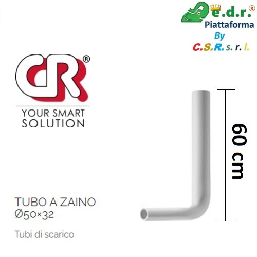 TCZ60 000 25056 - EDRCSR.IT | Deposito by CSR srl Palermo | Ingrosso e distribuzione Termoidraulica | www.edrcsr.it - EDRCSR - TCZ60 - Tubo Cassetta A Zaino Plus B.Zx - CR