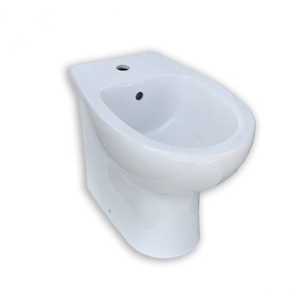 Cod. 1758.00 Bidet Oggi S 360x550x395 mm in Ceramica Bianco Lucido.  1758.00