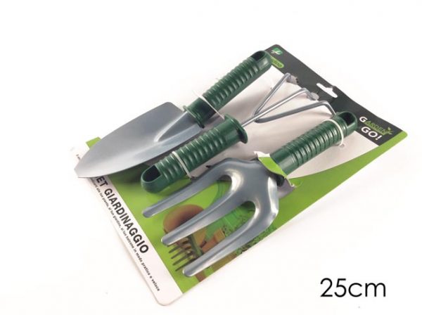 Set 3 Pz Giardinaggio Man.Verde 747850