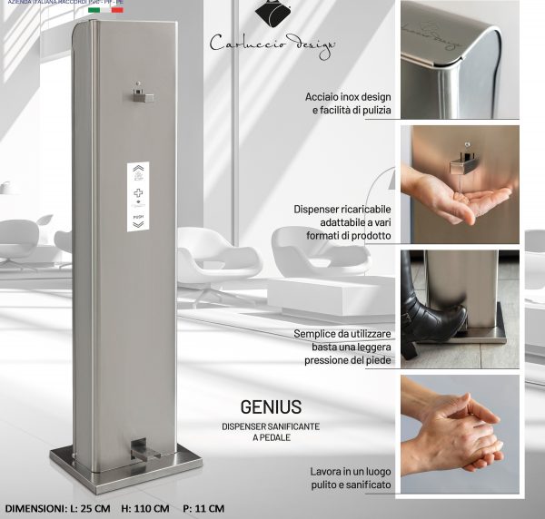 Dispenser Genius Sanificante GNS20NX