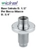 Base Con Raccordo Per Canne Girevole Docce Di Prelavaggio  09435