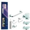 Set Accessori Bagno Metaform Serie Otto/One  101757100