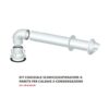 Kit1 Kit Coassiale M/F D. 60/100
Compatibilit?: Junckers Bosch-Buderus  107697