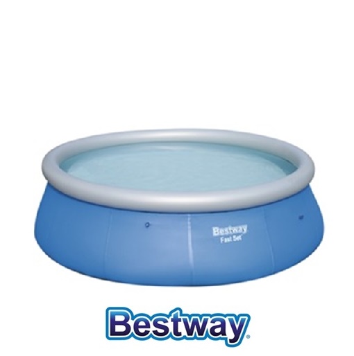 Piscina Fast Set Cm. 457X84, Cap. 9.677 Lt., Pompa Filtro 58383 (2,006
Lt.), Cartuccia 58094 (Ii) 57313