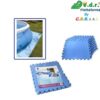 Tappetino Base Polietilene Morbido, Cm. 50X50, Colore Blu, 8 Pezzi Per Confezione  58220