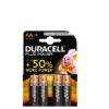 Duracell Plus Power 4 Batterie Stilo Aa 1,5V Alcaline  6600112