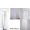 Sostegno X Tenda Doccia Bianco 80x80x80  750497