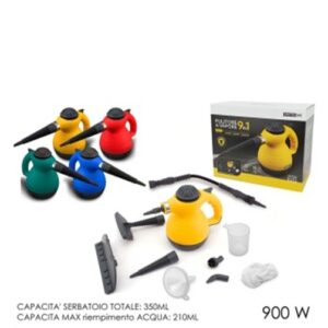 Pulitrice Supervapor 900W C/Acc.4Ass  891900