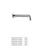 Braccio Doccia Lusso Cm.35 Acciaio  BD6045353AS