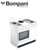 Cucina Bompani 90X60X85 Bianca 4 Fuochi + Piastra + Vano Portabombola  BI940EA/L