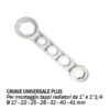 Chiave Universale Plus
Per Montaggio Tappi
Radiatori Da 1"-11/4
D. 17-22-25-28-32-40-41 Mm  DRACHIAVEPLUS
