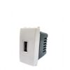 Presa USB ad una presa 2A 5V - 1 modulo Modello USB 
Funzionamento 5VMetodo di montaggio incasso a parete Materiale plastica colore BiancoTensione di ingresso 250VAC Frequenza 50/60Hz