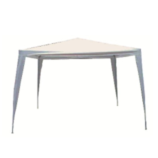Gazebo "Wan" Mt. 3X3 Altea Mt. 2,5 Tubi In Ferro Diam. Mm. 18 - 24 Telo Di Copertura In Polietilene 100 Gr. / Mq Bianco JU-006
