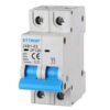 INTERRUTTORE MAGNETOTEREMICO 2P 20A 220V 6 KA  JXB1-63