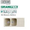Master 500 1160X500 2 Vasche C/Gocciolatoio 62 B. Antico  LGM50062