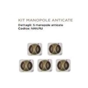 Kit 5 Manopole Anticate Per Pc Schock  MANRU