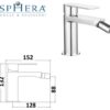 Miscelatore bidet composto da:
piletta click clack 1" 1/4 con troppo pieno
flessibili 3/8" F
kit di fissaggio  MXBIMC18CCR