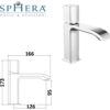 Miscelatore lavabo in ottone composto da:
piletta click clack 1" 1/4 con troppo pieno
flessibili 3/8" F
kit di fissaggio  MXLAMC21CCR