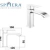 Miscelatore lavabo in ottone composto da:
piletta click clack 1" 1/4 con troppo pieno
flessibili 3/8" F
kit di fissaggio  MXLAMC23CCR