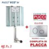 Kit Da 3 Pz Cassetta Eco Incasso New M Con Placca Ellisse Cromo
 P-0552  P-CEICACX3