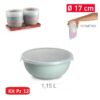 Ciotola con coperchio 17cn SURT VRM COMBI
Set Di 12 Pezzi  PF-129234M