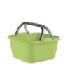 Superbacinella Idra Quadra C/Man.Verde Primav. Bianco Blu Ottanio  Cm. 36 X 37 X 115H  Prezzo Singolo  Ogni Espositore Contiene: 48  Superbacinella Idra Quadra C/Manici Ean 8003507277007 (Verde Primavera + Bianco + Blu Ottanio)  PFPR129N