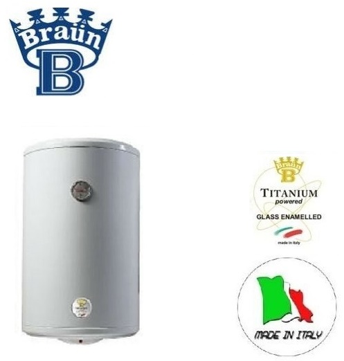 Scaldabagno Bandini Braun Vetroporcellnatao Vert. 30 Lt 2 Anni Garanzia SE302A