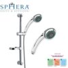 Saliscendi Serie  Planet Doccia Idromassaggio Gardenia Con Portasapone  SL5P120T5CR