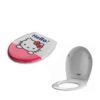 Sedile Wc Hello Kitty Universale Cerniera In Nylon Regolabile  SWCHKH2501101
