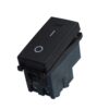 INTERRUTTORE NERO 2P 16A