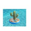 Portabevande Gonfiabile Cactus Saguaro, Cm 94X70. Con 6 Portabicchieri E Spazio Per Oggetti O Ghiaccio. Include Toppa Di Riparazione  43244