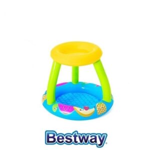 Piscina Frutti Con Fondo Gonfiabile E Copertura, Cm. 94X89X79, Protezione Uv 50+ Pf  52331