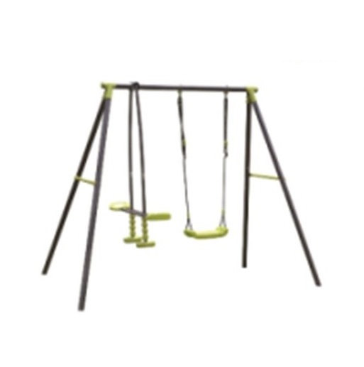 Set Due Altalene Cm. 208X136X180H ( Suits 3 - 12 ) Gambe Tubo Mm. 45 XN-002