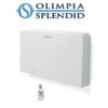 Olimpia Splendid Bi2 Sl Smart Inverter 600, Ventilconvettore Total Flat Per Installazione Verticale Ed Orizzontale, Colore Bianco 01636 Con B0828  01636
