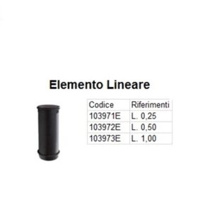 Tubo D. 80 Nero L. 1,00  103973E