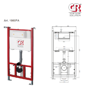 Cassetta Fusion Per Vaso Sospeso - Universale  ARTICOLO IN PROMO 1060FA