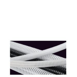 Tubo Flessibile Garden  Dm 80 In Pvc Plastificato Con Spirale Di Rinforzo In Pvc Rigido.
Superficie Interna Liscia Ed Esterna Ondulata, Adatto Al Contatto Con
Alimenti.  1116GARD80