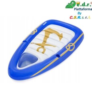 Bestway 1,90M X 1,07M Lounge Barca Paradiso Nautico
(Contenuto: Una Lounge Gonfiabile, Una Toppa Di Riparazione)  43403