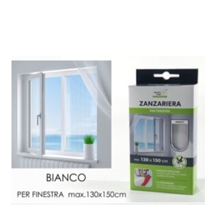 Zanzariera Velcro 130X150Cm Bianca  565106