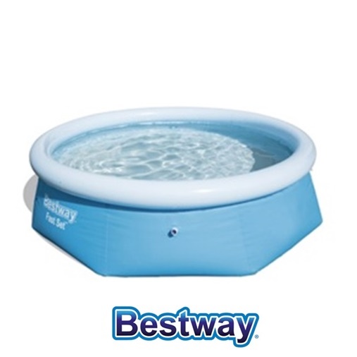 Piscina Fast Set Cm. 244X66, Cap. 2.300 Lt. Predisposta Per Pompa Filtro 57265