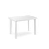 Tavolo Resina Faretto Bianco cm 102X68XH72  8009271908000