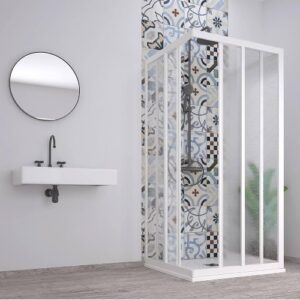 BOX ACRIL A2FS 90x90 CM H=190,2 CM GUAZZA BIANCO PASTELLO 001