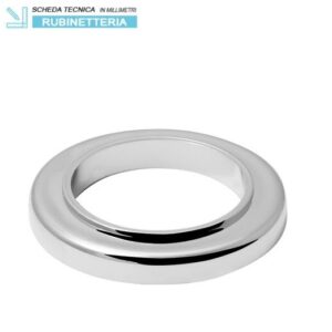 Basetta Appoggio Abs Cromo  BAD00