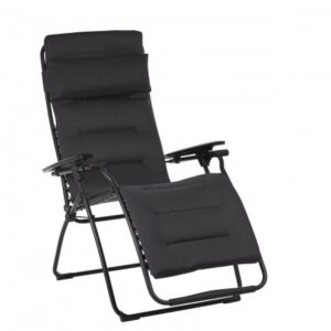 Sdraio Comfort Con Struttura Nera E Textilene Nero  BC807814NNER