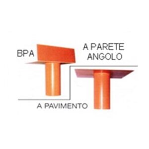 Bocchettone Angolo 100 Pvc  BPA100